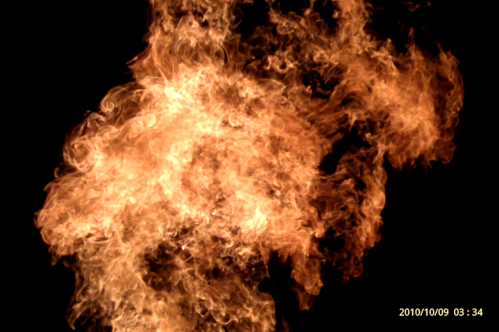 blowout fire flames