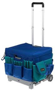 rolling portable airbrushing air compressor case