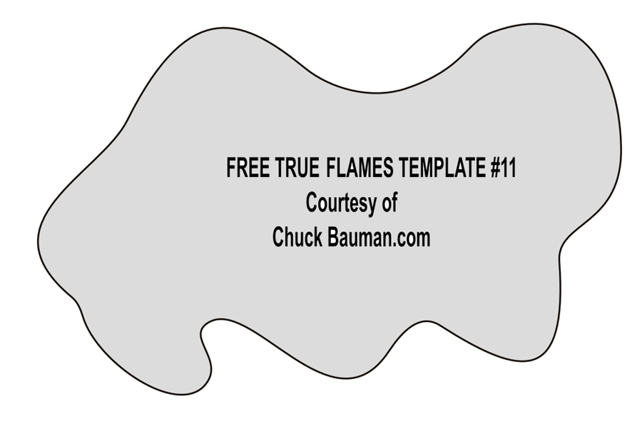 Free true fire flames template Number 11