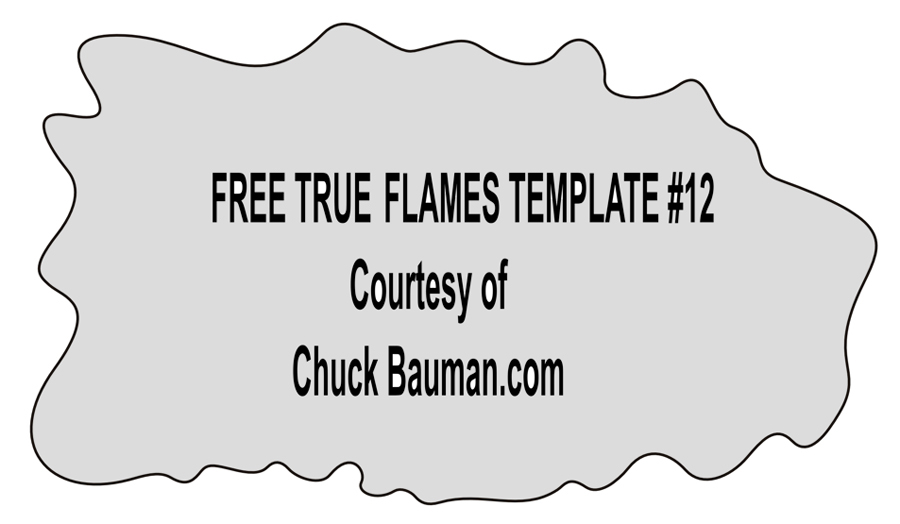 Free true fire flames template Number 12