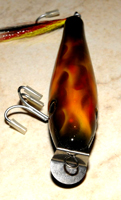 Real Flames Fishing Lure airbrushed by Rob Steffan